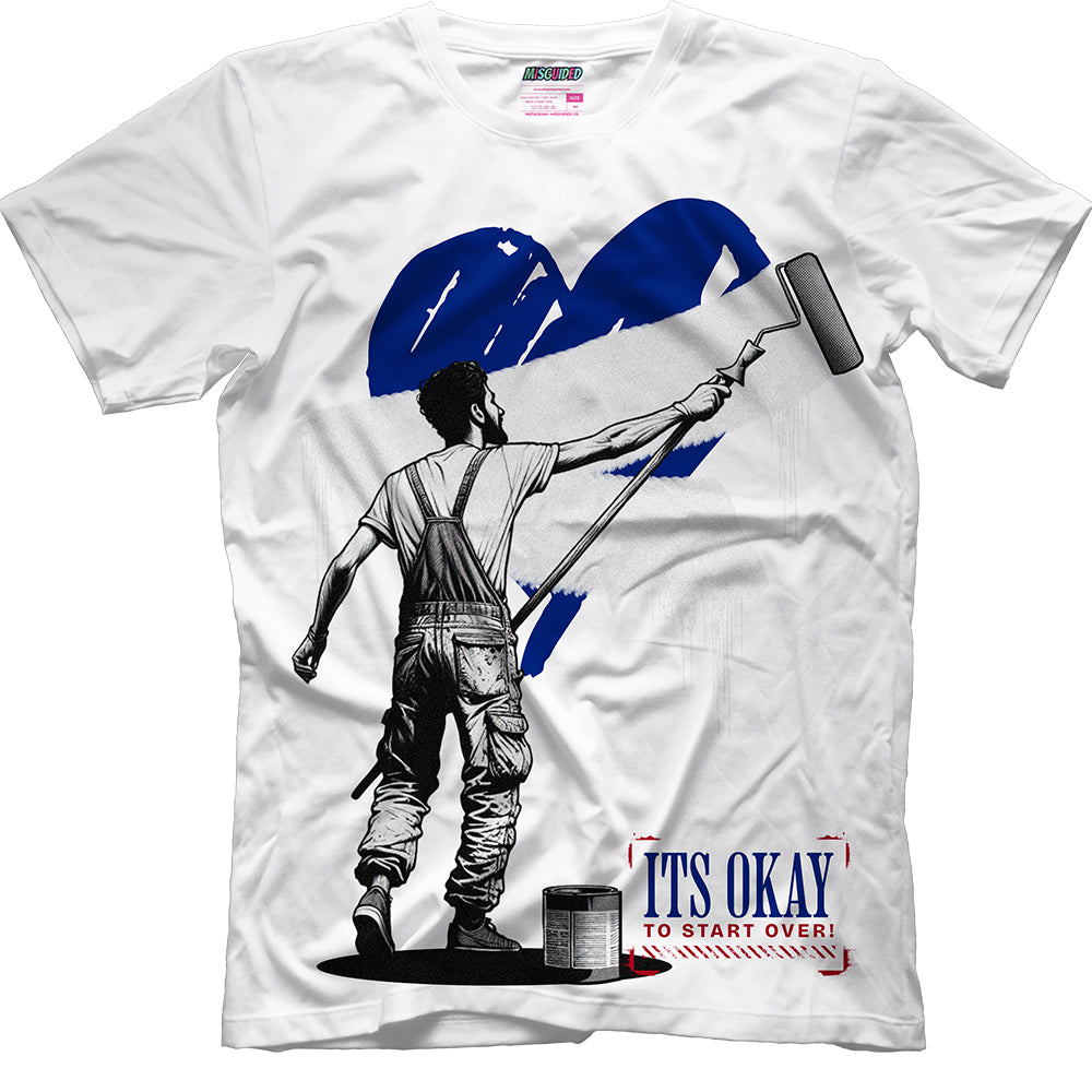 It's Okay To Start Over (Air Jordan 11 Rare Air) T-Shirt