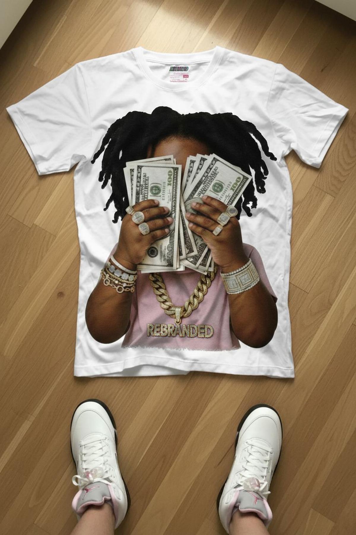 Yung Cash (Air Jordan 5 OG 35th Anniversary) T-Shirt