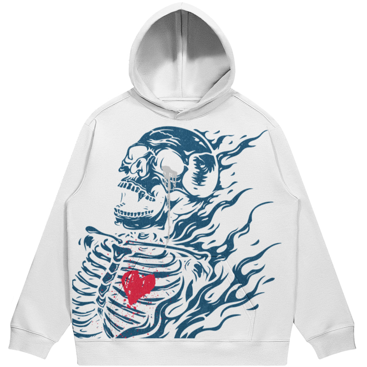 Misguided Club (Air Jordan 3 True Blue) 380 GSM Brushed Fleece Drawstring Hoodie