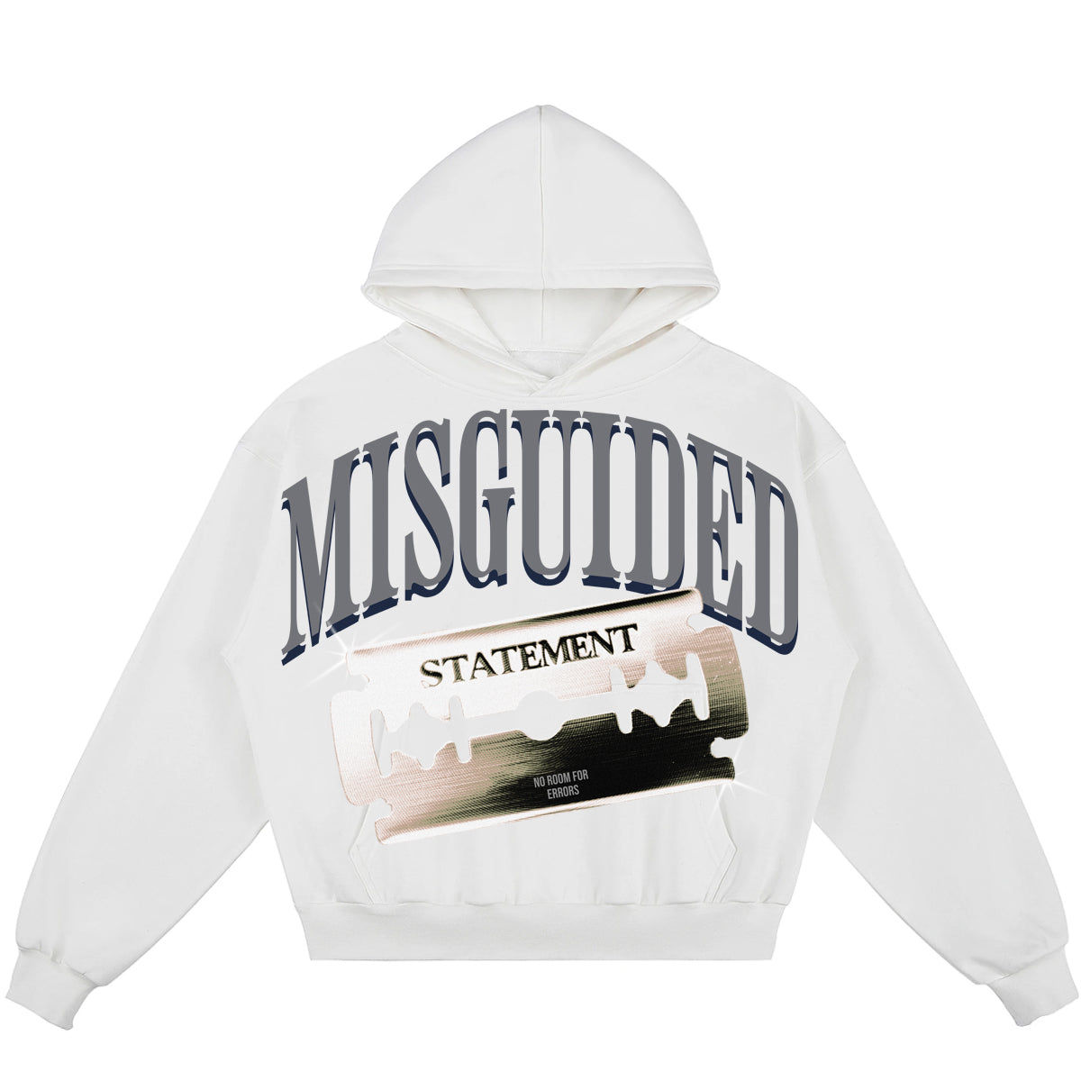 Misguided Statement (Air Jordan 13 Flint) 380GSM Brushed Fleece Relaxed Fit Hoodie