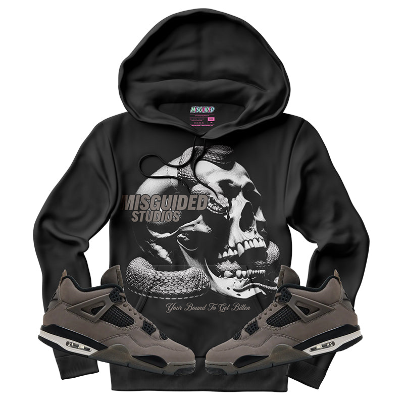 Your Bound To Get Bitten (Air Jordan 4 Cave Stone) Hoodie
