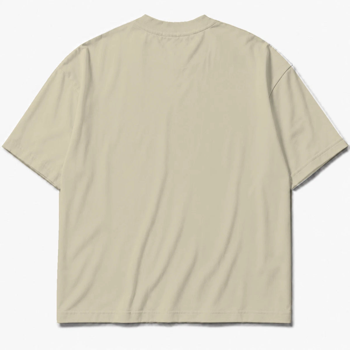 Rebranded Studios T-shirt — back view without sneakers