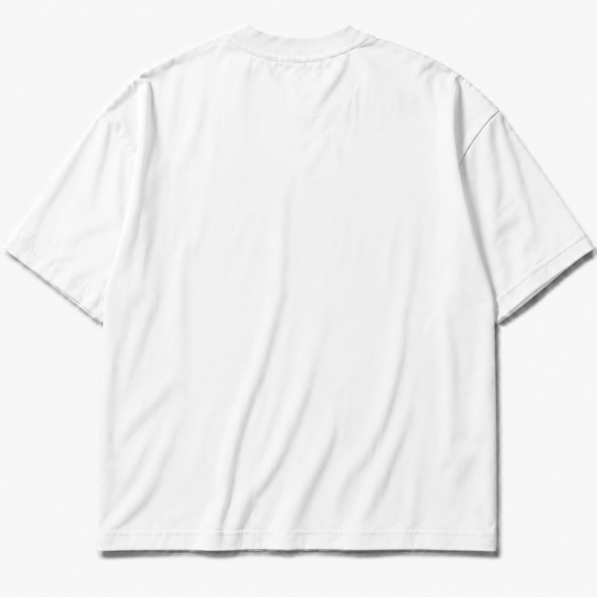 White T-shirt — plain back