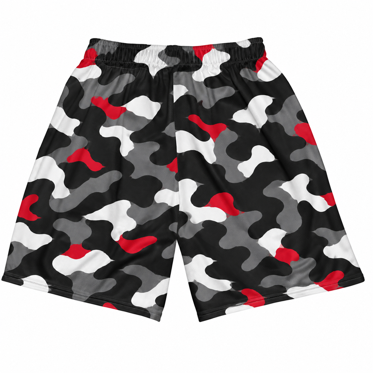 Rebranded Studios Contour Camo Air Jordan 9 OG Space Jam Mesh Shorts - back
