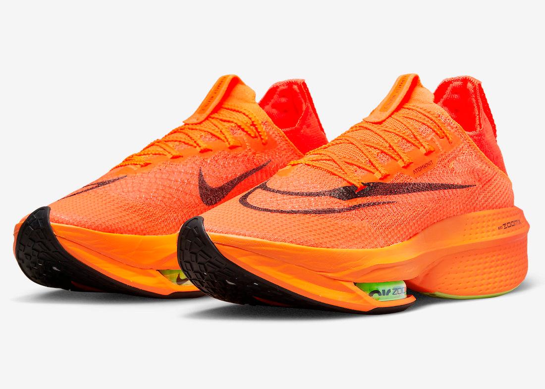 A Bright Orange Nike Air Zoom Alphafly NEXT% 2 On The Way - Rebranded Studios