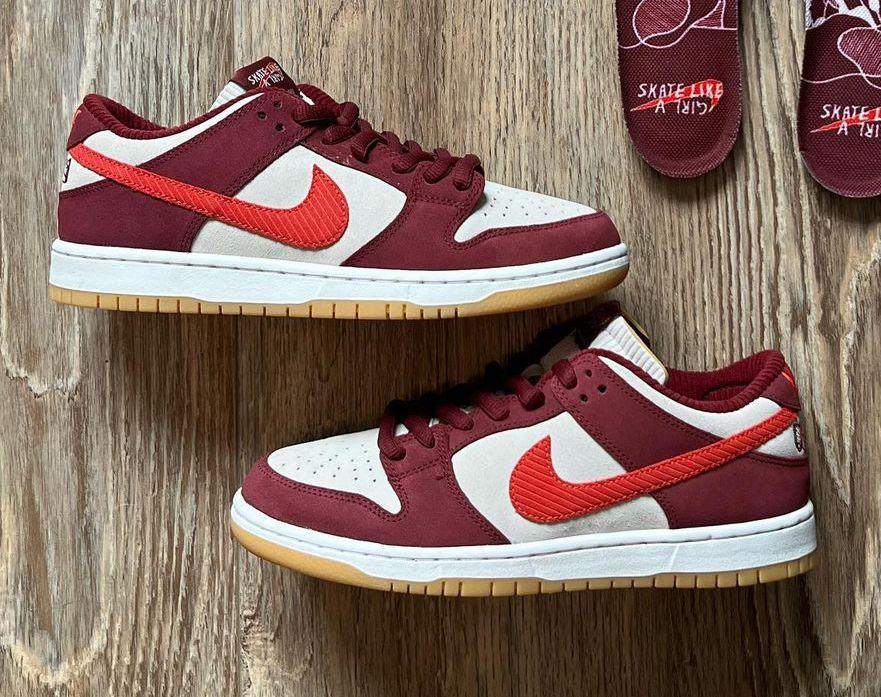 A Closer Look at the Skate Like a Girl x Nike SB Dunk Low - Rebranded Studios