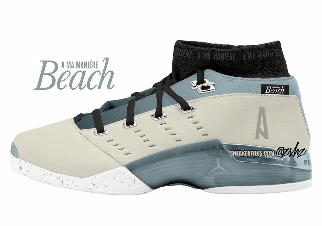 A MA MANIÉRE X AIR JORDAN 17 LOW “BEACH” RUMORED FOR 2024 - Rebranded Studios