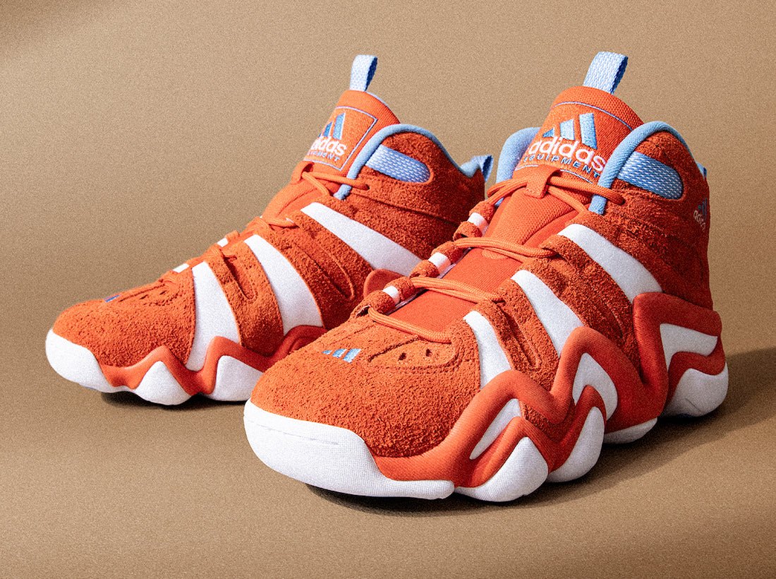 adidas Crazy 8 Revealed in “Team Orange” and “Cream/Grey” - Rebranded Studios