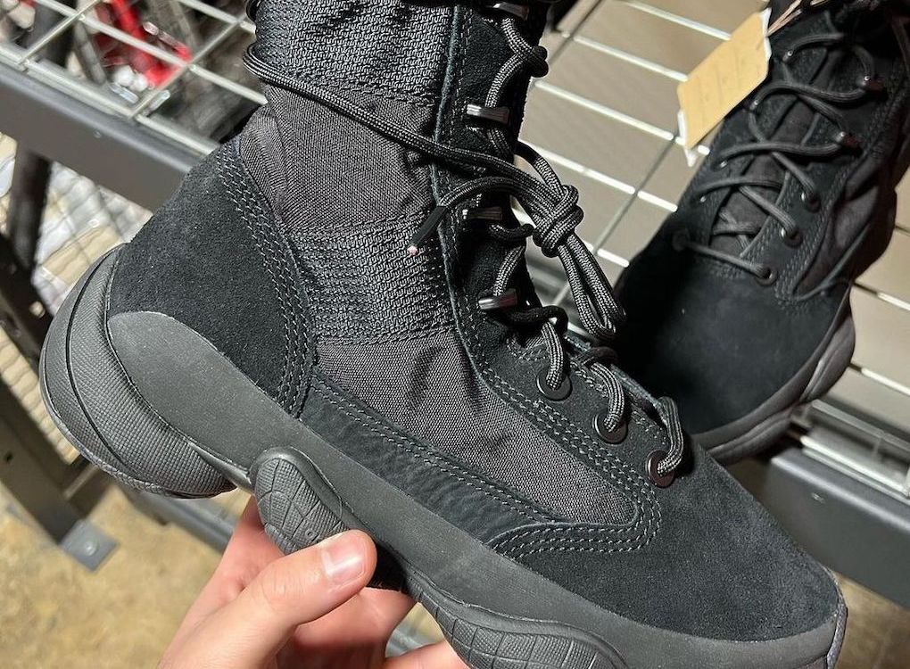 adidas Yeezy 500 High Tactical Boot “Utility Black” For Fall 2023 - Rebranded Studios