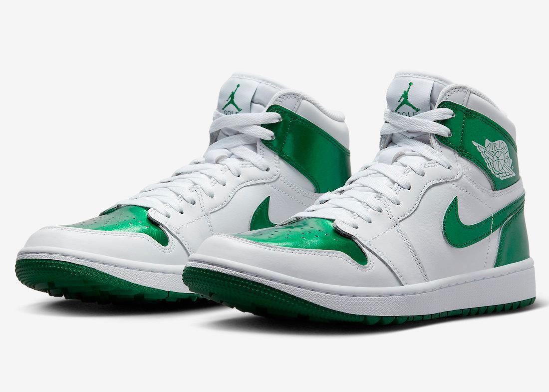 AIR JORDAN 1 HIGH GOLF “METALLIC GREEN” RELEASES APRIL 28TH - Rebranded Studios
