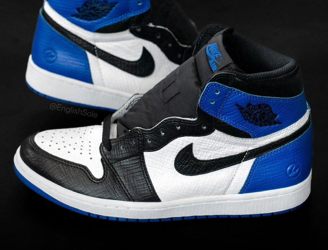 Air Jordan 1 High OG “Fragment” Sample With LV Leather - Rebranded Studios
