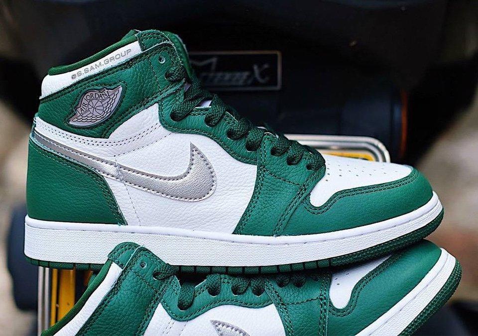 Air Jordan 1 High OG “Gorge Green” Also Releasing in Grade School Sizing - Rebranded Studios