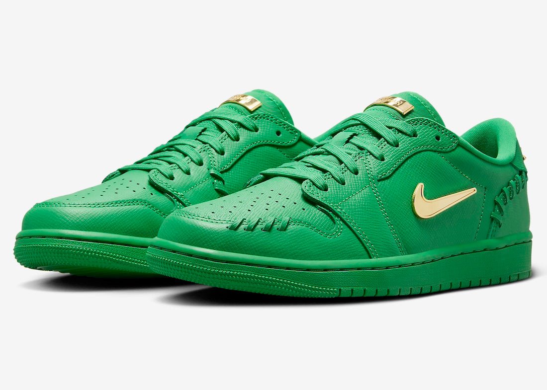 Air Jordan 1 Low “Method of Make” (Lucky Green) Releases April 2024 - Rebranded Studios