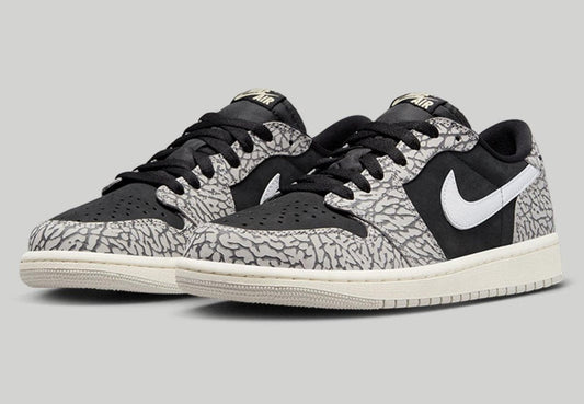 AIR JORDAN 1 LOW OG INSPIRED BY “BLACK CEMENT” AIR JORDAN 3 - Rebranded Studios