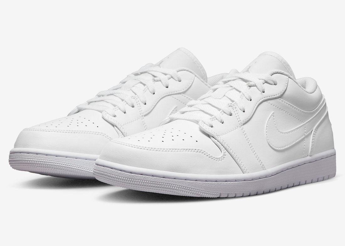 Air Jordan 1 Low “Triple White” Releases September 1st - Rebranded Studios