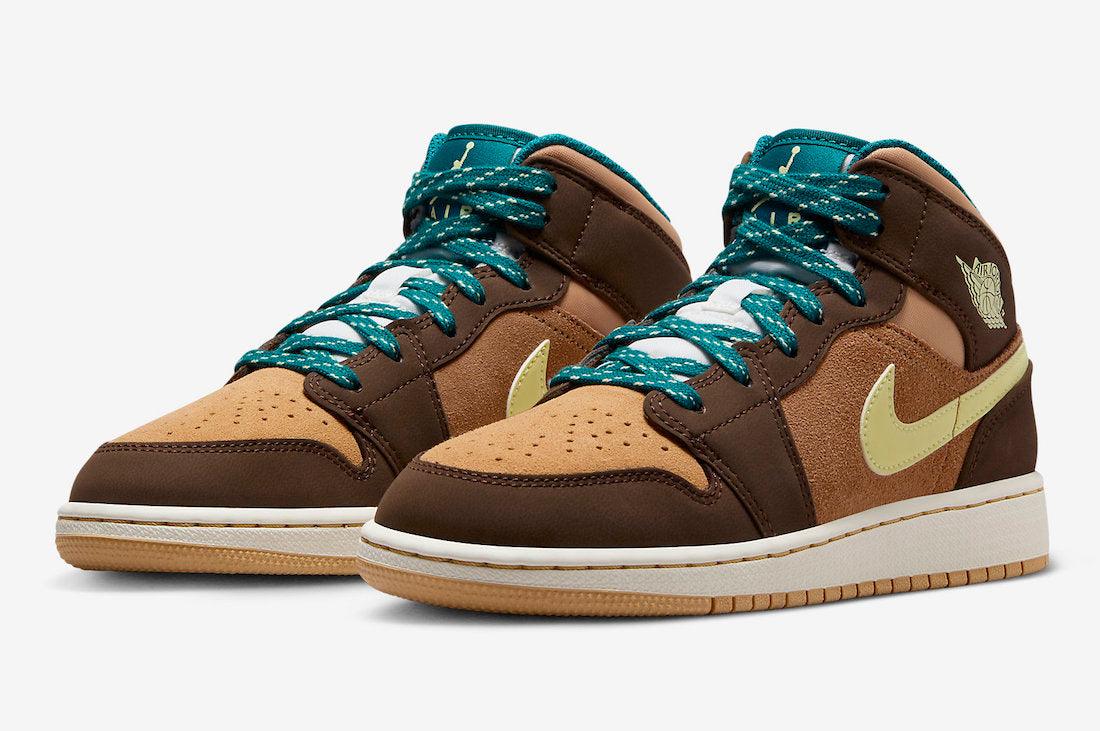 AIR JORDAN 1 MID GS “CACAO WOW” FOR FALL 2023 - Rebranded Studios