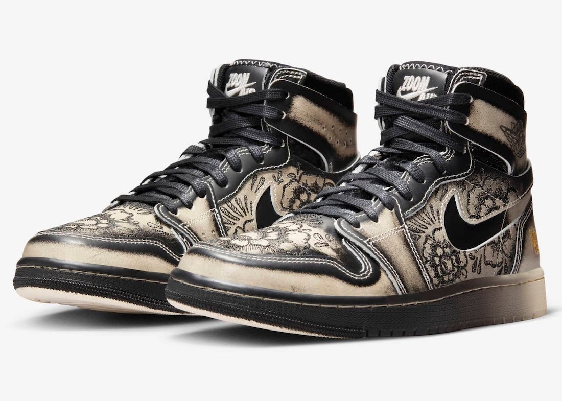 Air Jordan 1 Zoom CMFT 2 “Día De Muertos” Releases October 21st - Rebranded Studios