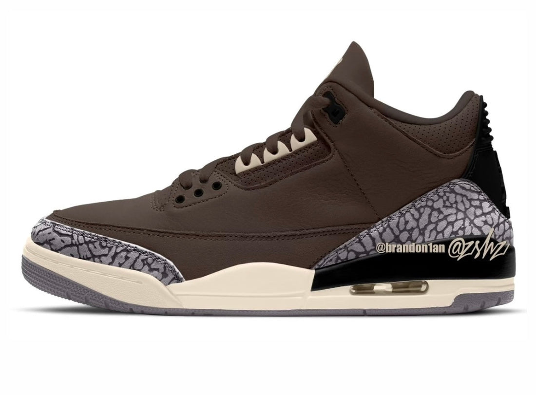 Air Jordan 3 “Brown Cement” Releases Holiday 2024 - Rebranded Studios