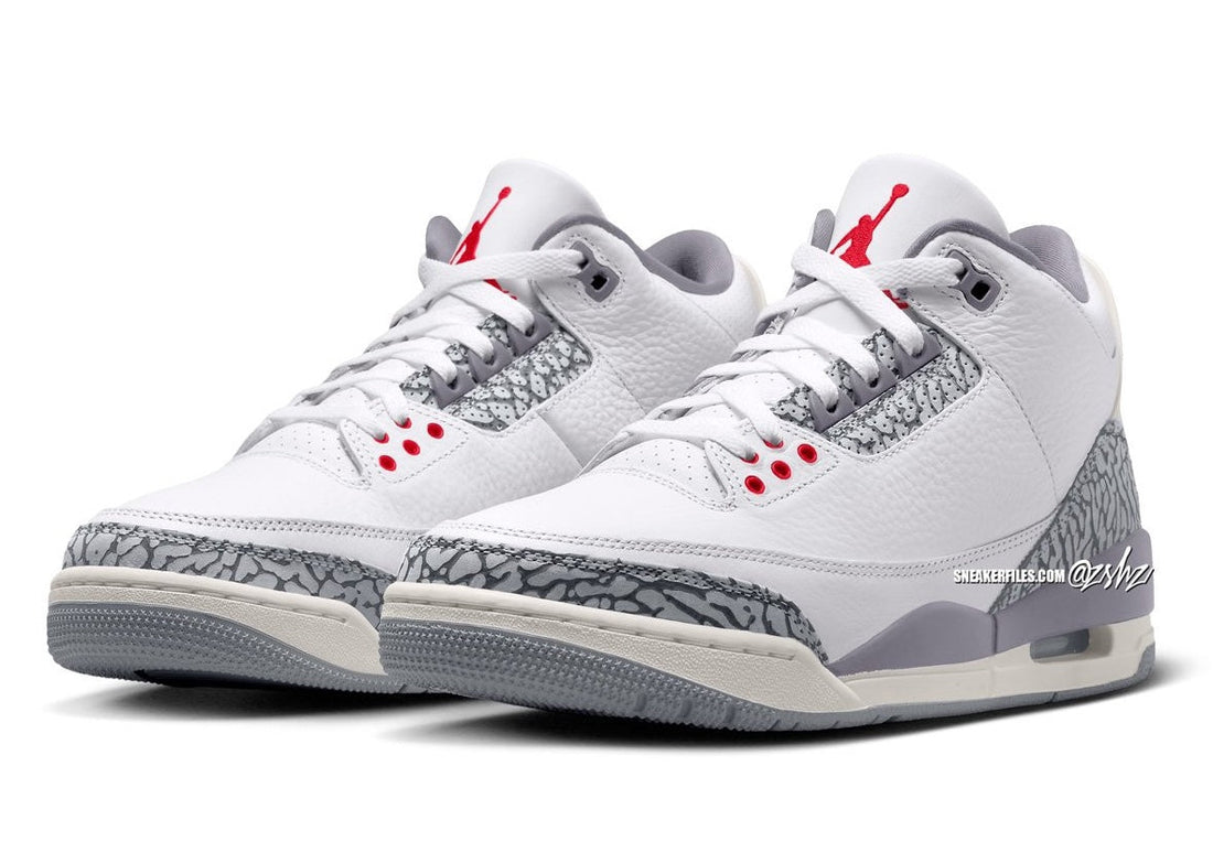Air Jordan 3 “Cement Grey” Releases August 2024 - Rebranded Studios