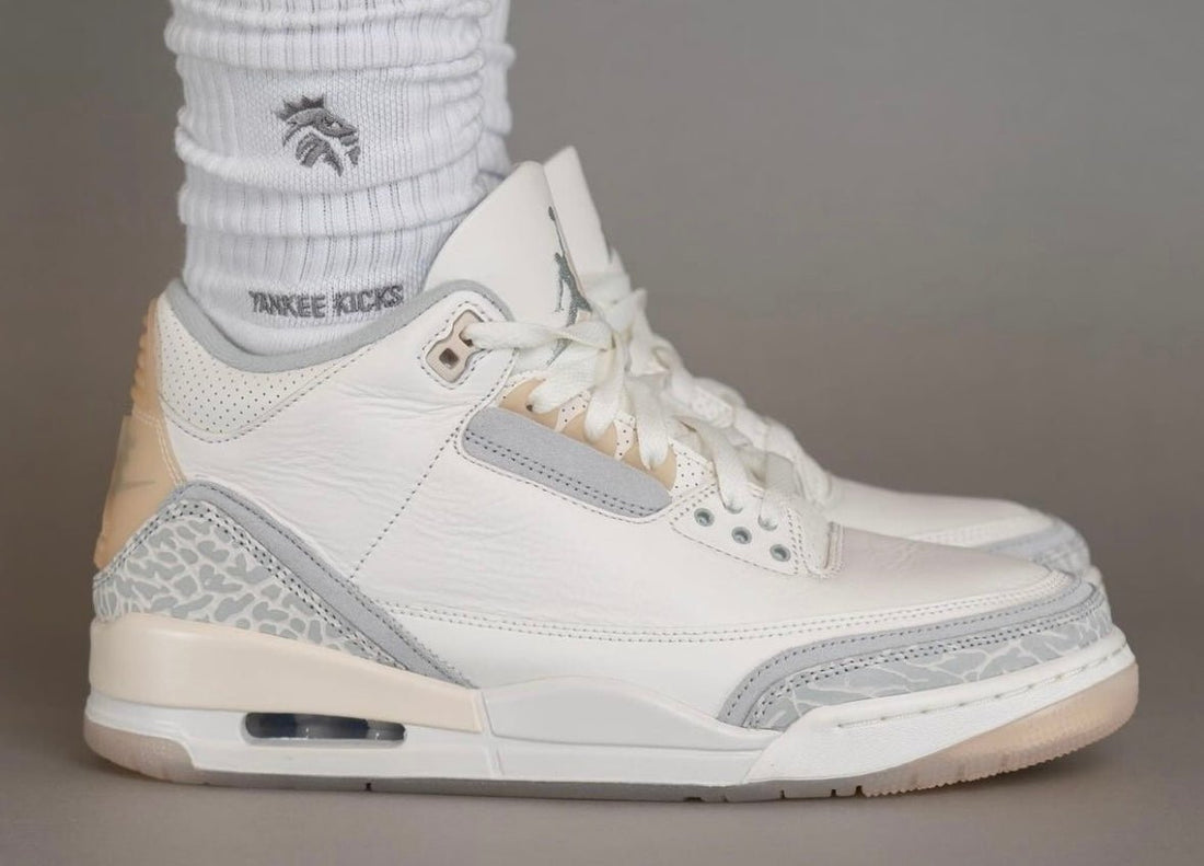 Air Jordan 3 Craft “Ivory” Releasing March 2024 - Rebranded Studios