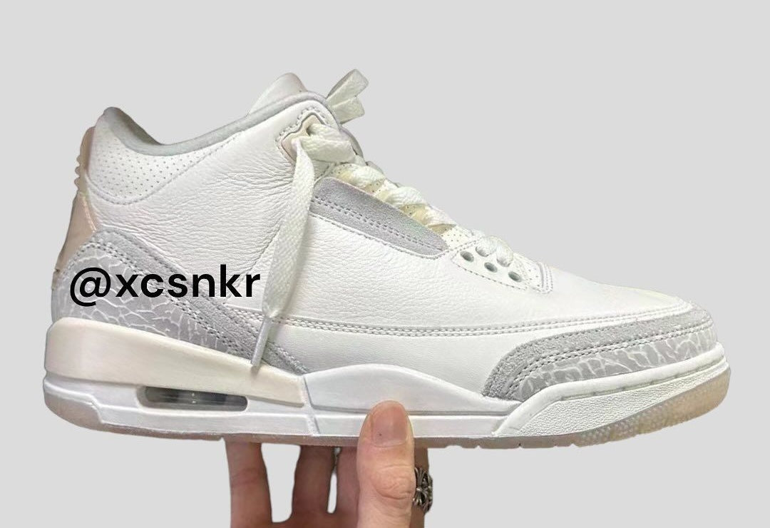 Air Jordan 3 Craft “Ivory” Releasing Spring 2024 - Rebranded Studios