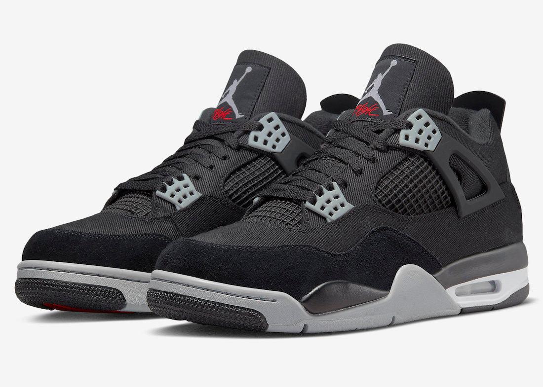 Air Jordan 4 “Black Canvas” Pushed Back To October 5th On SNKRS - Rebranded Studios