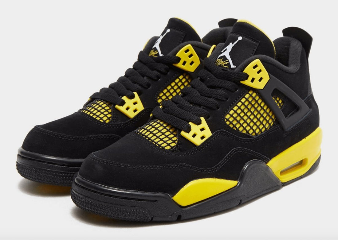 AIR JORDAN 4 “THUNDER” RETURNING WITH BLACK STITCHING - Rebranded Studios
