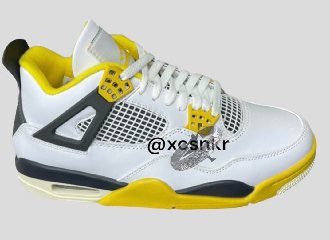 Air Jordan 4 “Vivid Sulfur” Releases April 2024 - Rebranded Studios