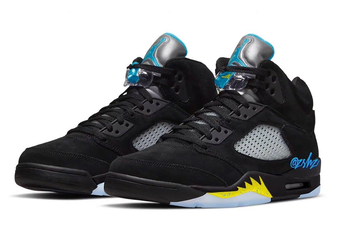 Air Jordan 5 “Aqua” Releases January 21st - Rebranded Studios