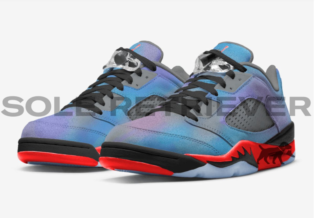 Air Jordan 5 Low “Festival Lights” Comes With Iridescent Uppers - Rebranded Studios