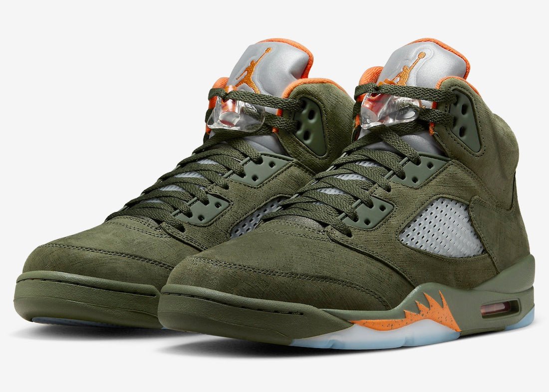 Air Jordan 5 “Olive” Returns March 2024 - Rebranded Studios