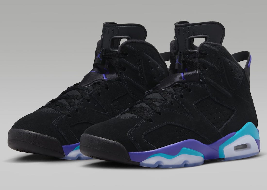 Air Jordan 6 “Aqua” Releases October 7th - Rebranded Studios