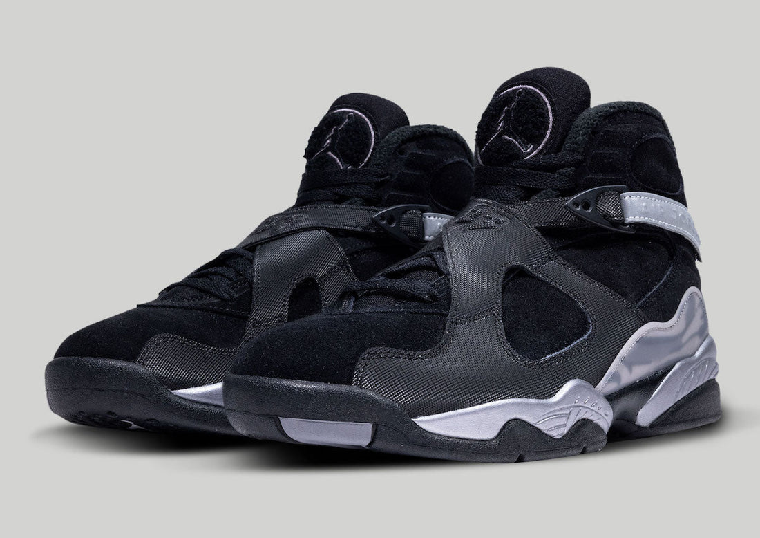 Air Jordan 8 Winterized “Gunsmoke” Releases November 27th - Rebranded Studios