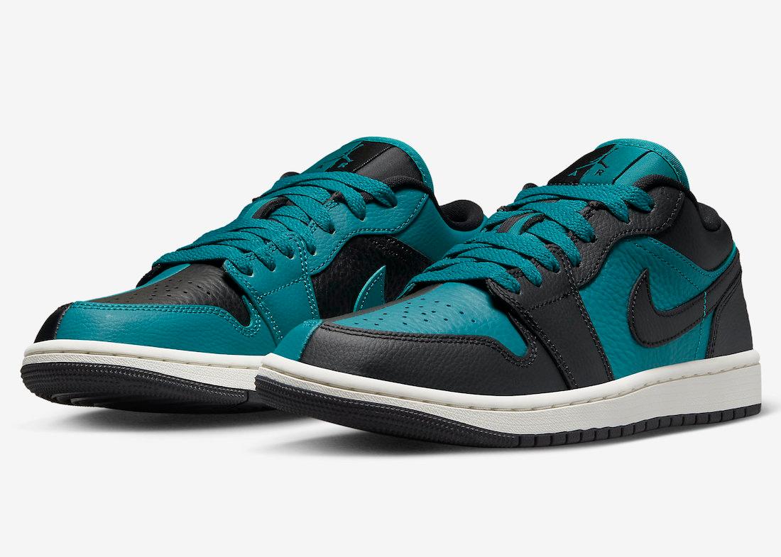 Air Jordan Low “Split” Appears in Bright Spruce and Black - Rebranded Studios