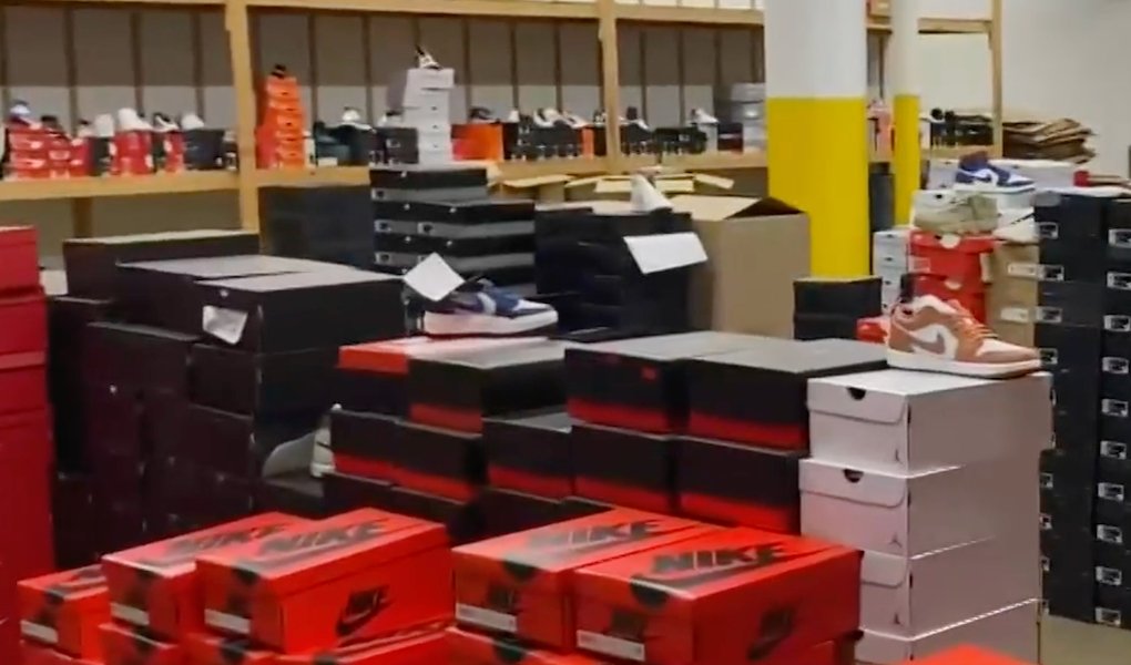 Chicago Police Find $5 Million Dollars Worth of Stolen Sneakers in Warehouse - Rebranded Studios