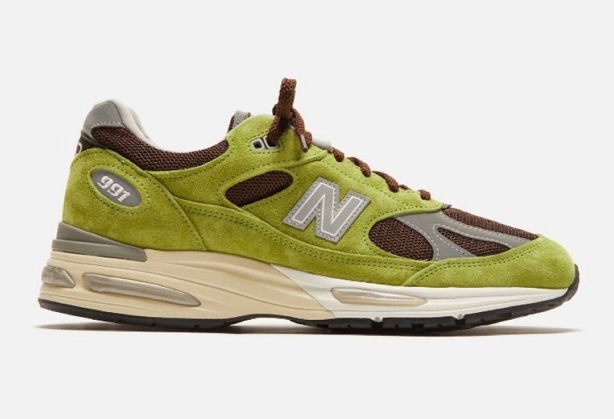 Danielle Cathari x New Balance 991v2 “Matcha” Releases February 2024 - Rebranded Studios