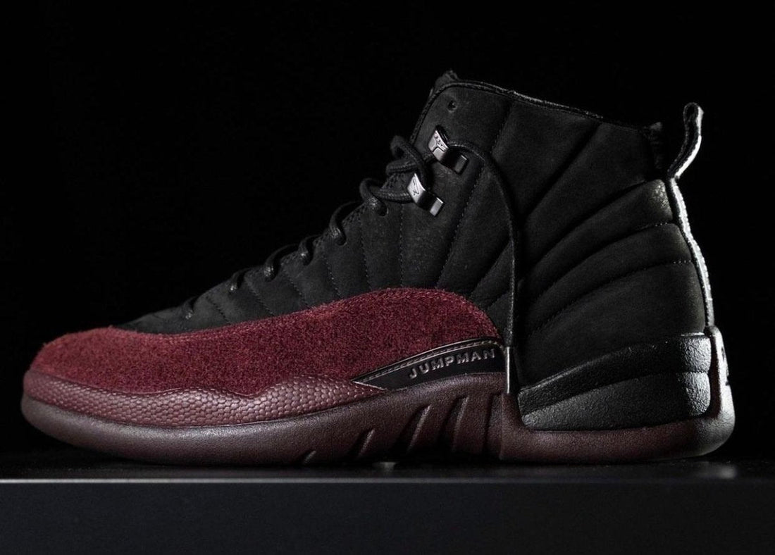 Detailed Look at the A Ma Maniére x Air Jordan 12 “Black” - Rebranded Studios