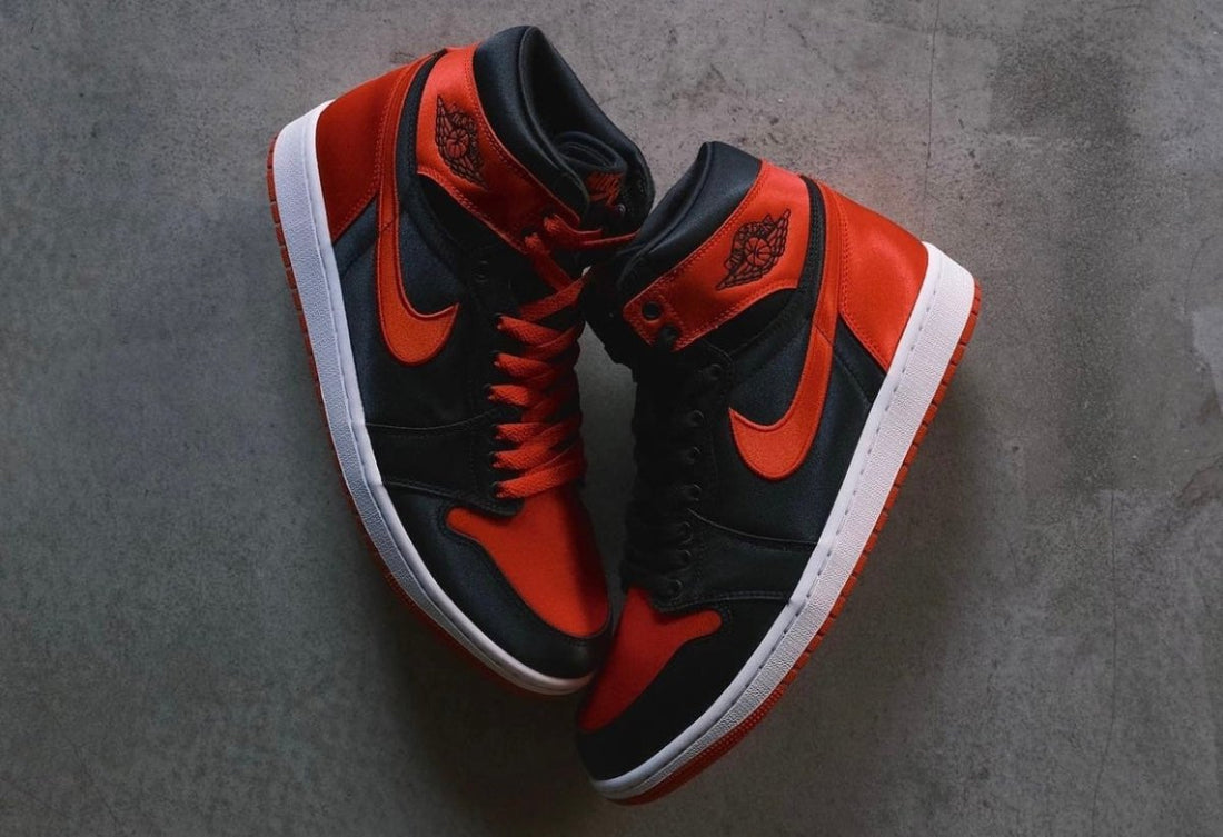 Detailed Look at the Air Jordan 1 High OG “Satin Bred” - Rebranded Studios
