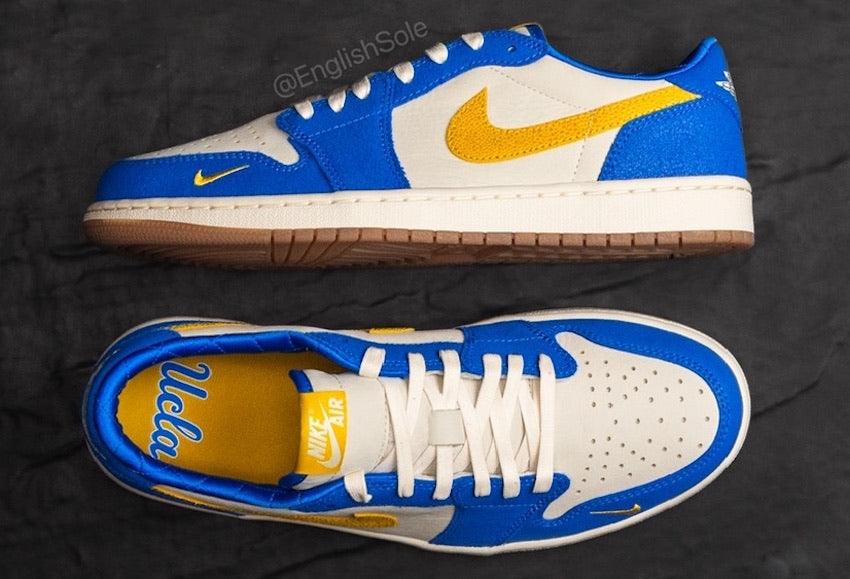 DETAILED LOOK AT THE AIR JORDAN 1 LOW OG “UCLA” PE - Rebranded Studios
