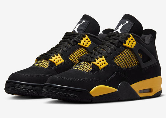 DETAILED LOOK AT THE AIR JORDAN 4 “THUNDER” - Rebranded Studios
