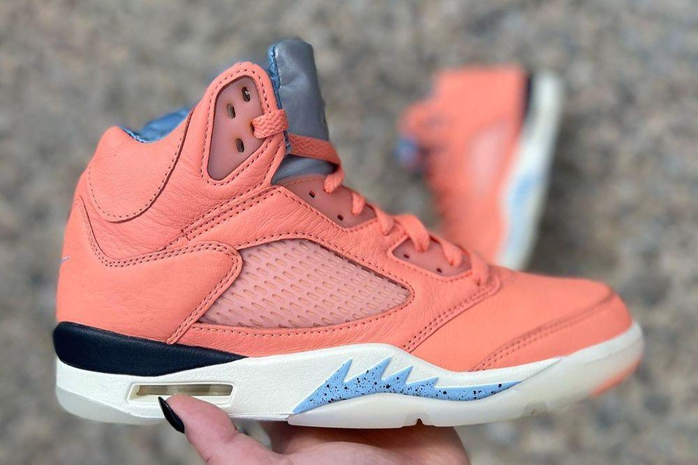 Detailed Look at the DJ Khaled x Air Jordan 5 “Crimson Bliss” - Rebranded Studios