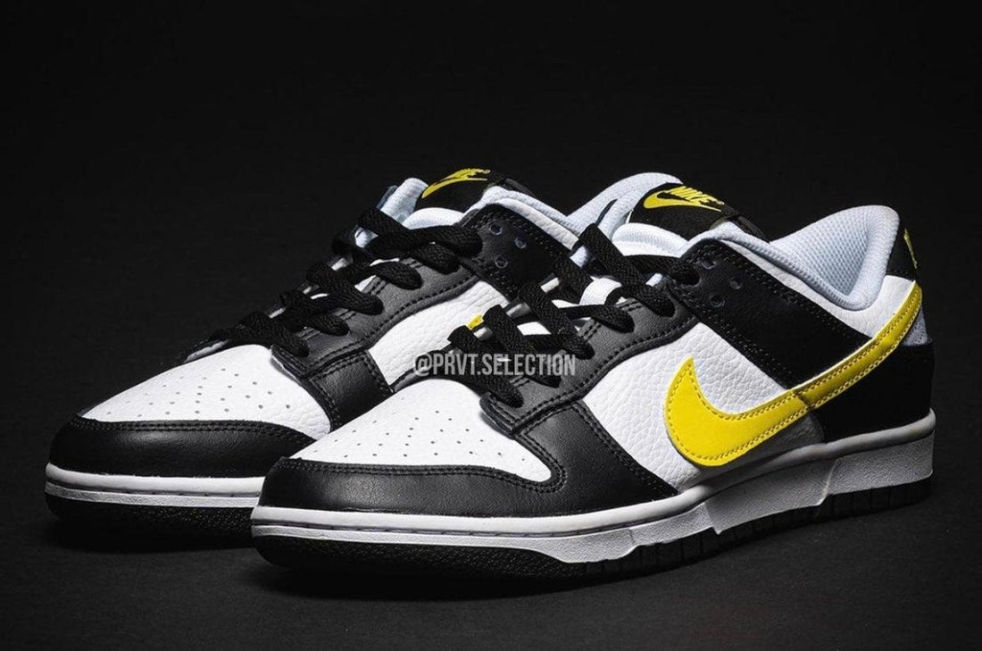 DETAILED LOOK AT THE NIKE DUNK LOW “BLACK/YELLOW” - Rebranded Studios