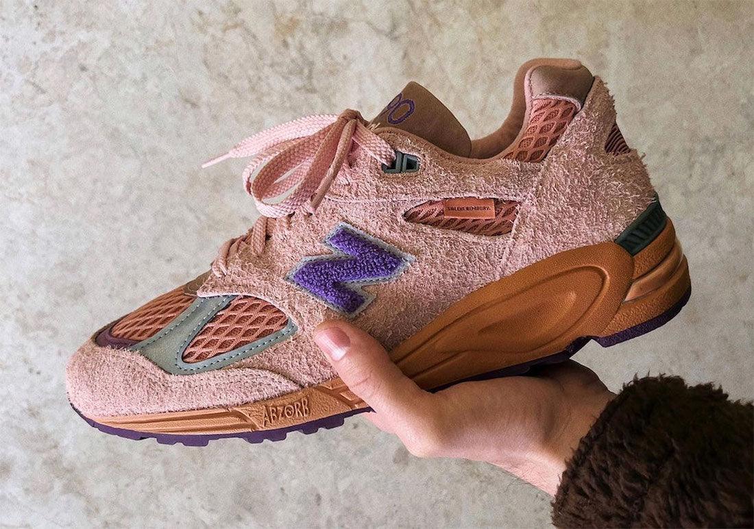 Detailed Look at the Salehe Bembury x New Balance 990v2 - Rebranded Studios