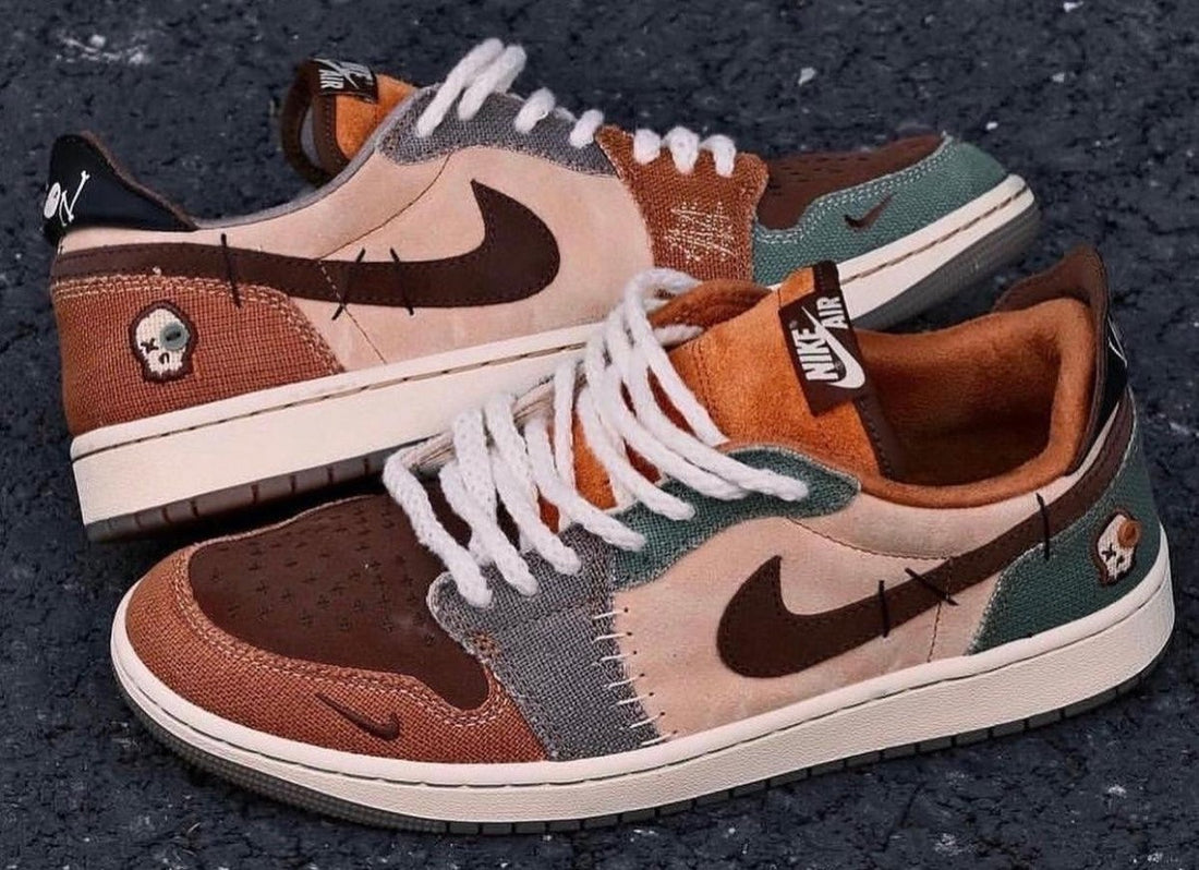 Detailed Look at the Zion Williamson x Air Jordan 1 Low OG “Voodoo” - Rebranded Studios