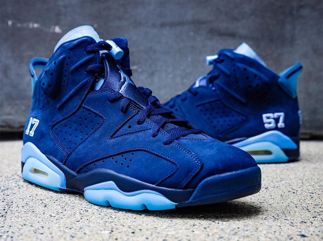 Detailed Look at UNC Tar Heels’ Air Jordan 6 “Six Championships” PE - Rebranded Studios