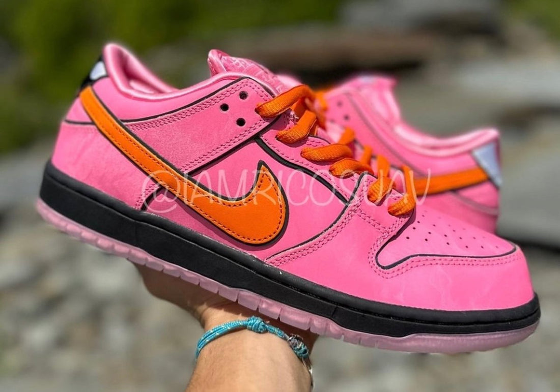 Detailed Look: The Powerpuff Girls x Nike SB Dunk Low “Blossom” - Rebranded Studios