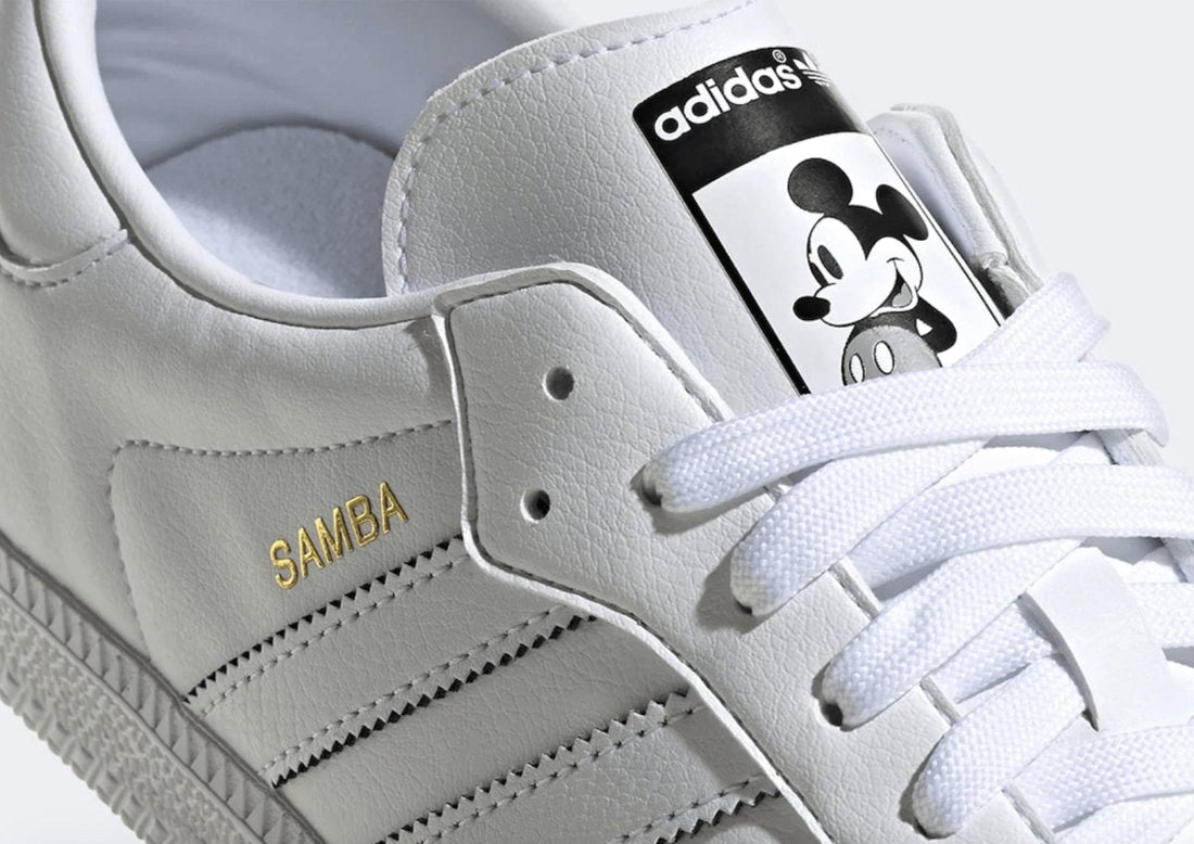 DISNEY CELEBRATES 100TH ANNIVERSARY WITH MICKEY AND MINNIE ADIDAS SAMBAS - Rebranded Studios
