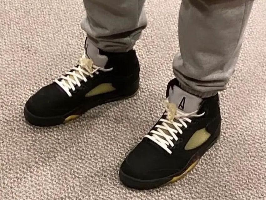 FIRST LOOK: A MA MANIÉRE X AIR JORDAN 5 “BLACK” - Rebranded Studios