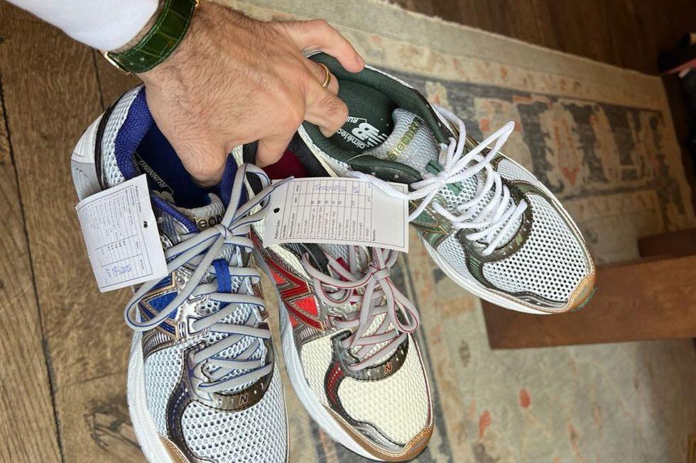 FIRST LOOK: AIMÉ LEON DORE X NEW BALANCE 860V2 - Rebranded Studios