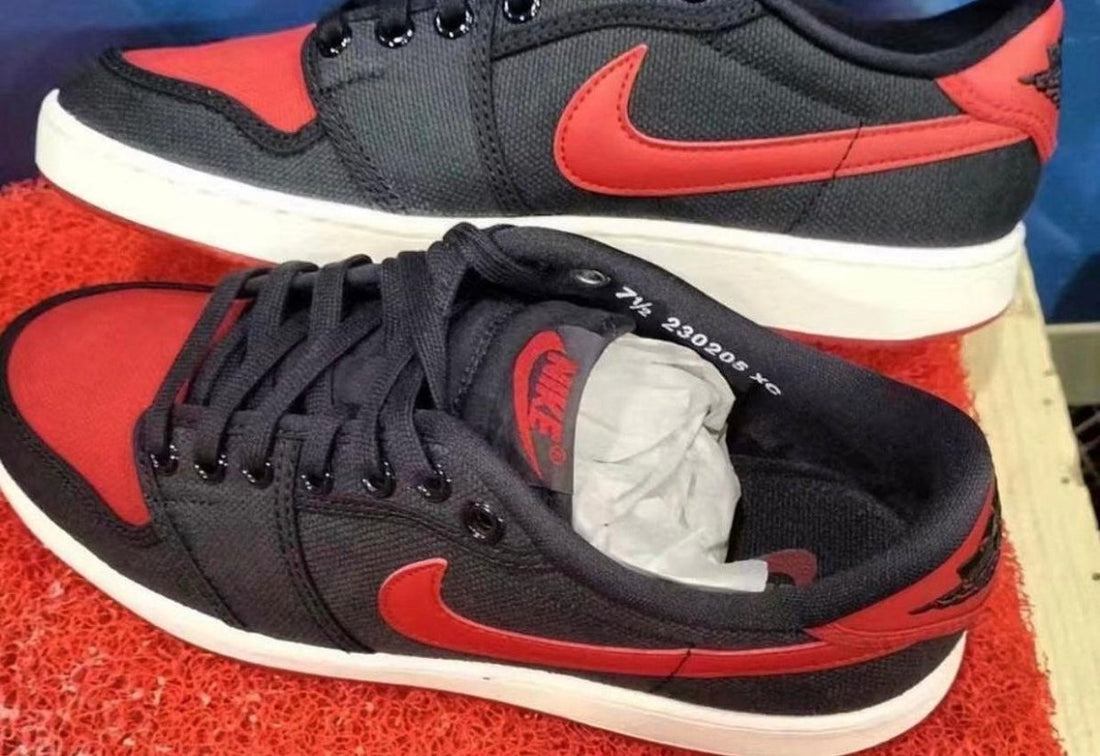 FIRST LOOK: AIR JORDAN 1 KO LOW “BRED” - Rebranded Studios